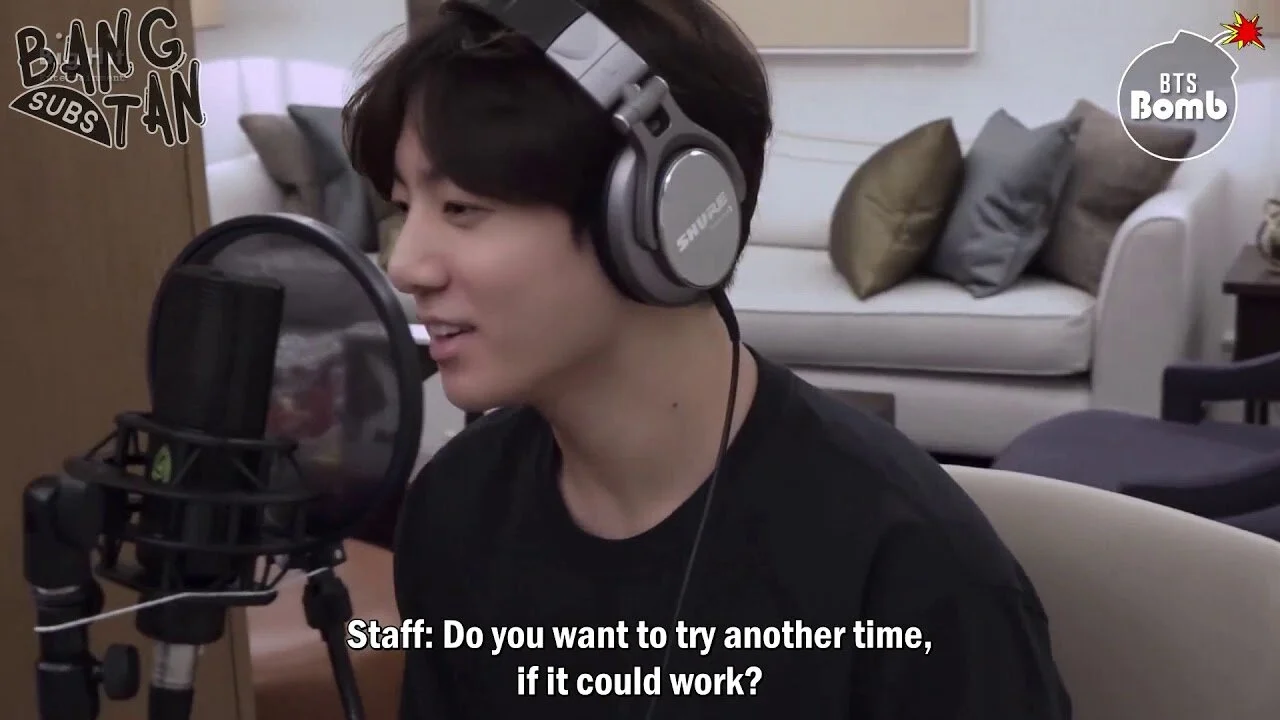 191129 [BANGTAN BOMB] Behind the scenes, recording Euphoria (DJ Swivel Forever Mix ver.)