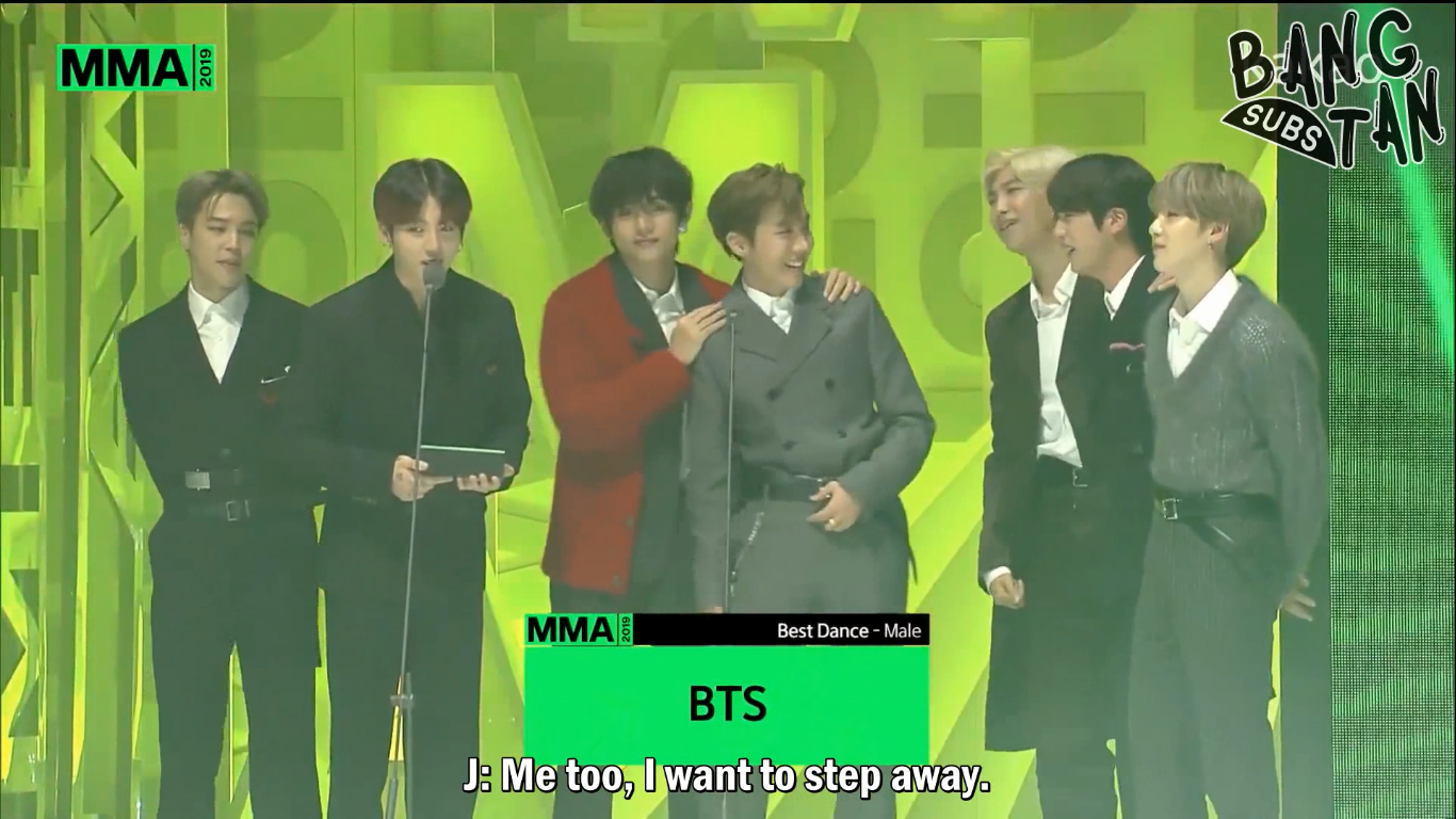 191130 Melon Music Awards - Best Dance (Male)