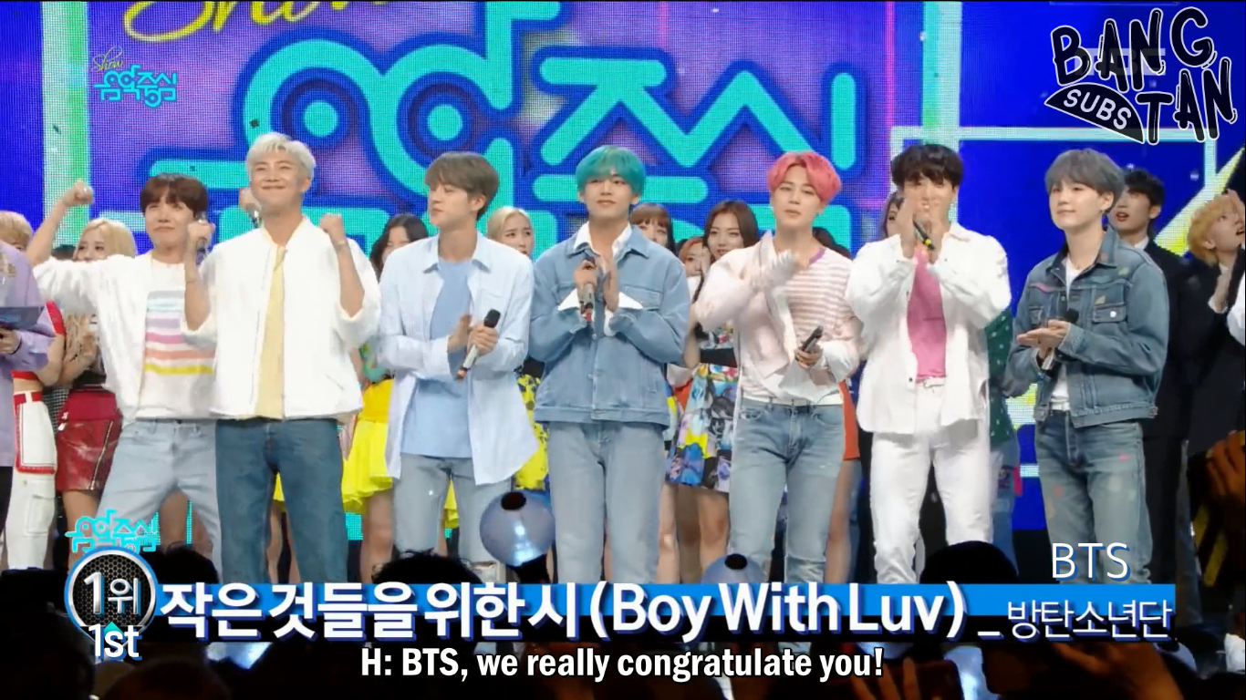190420 Music Core - 1st Place
