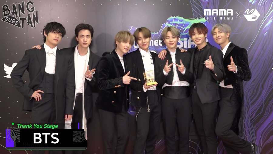 191204 Thank You Stage - 2019MAMA x M2