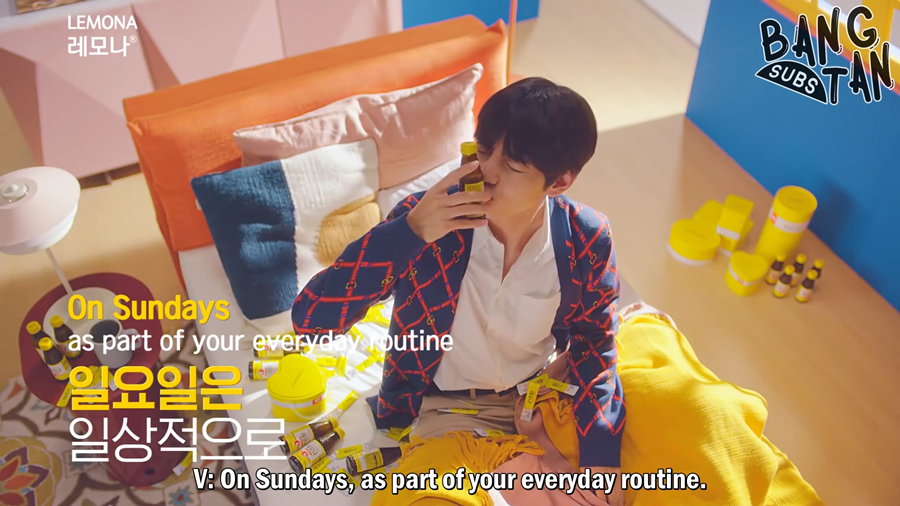 191208 LEMONA X BTS - TVCF Sunday, V ver.
