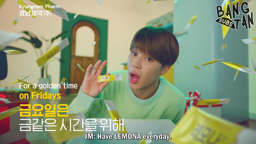 191206 LEMONA X BTS - TVCF Friday, Jimin ver.
