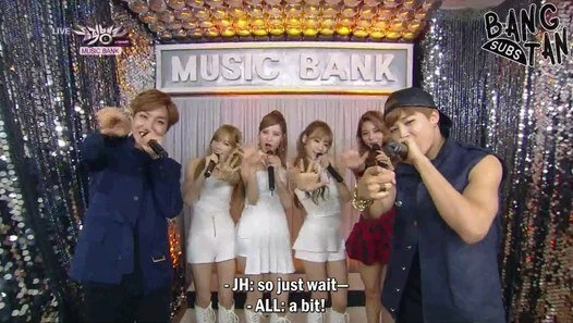 140926 Music Bank - Special MC J-Hope &amp; Jimin