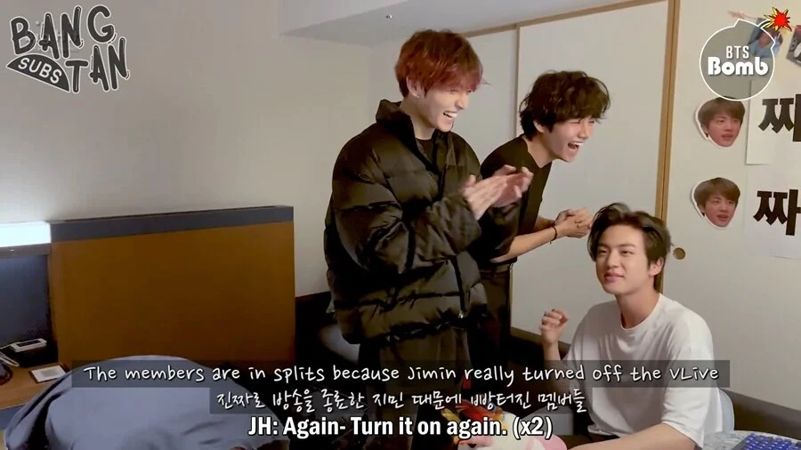 200104 [BANGTAN BOMB] JIN’s birthday party behind the scenes