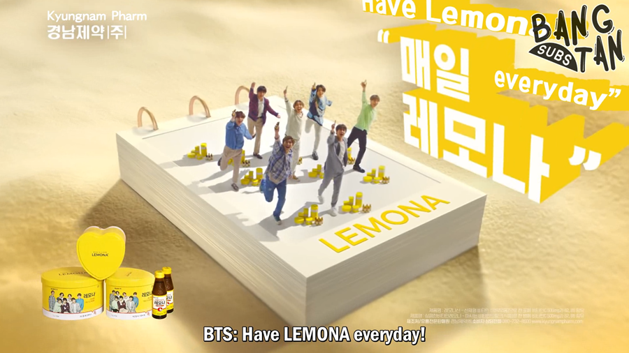 200115 LEMONA X BTS - TVCF 15s (combined ver.)