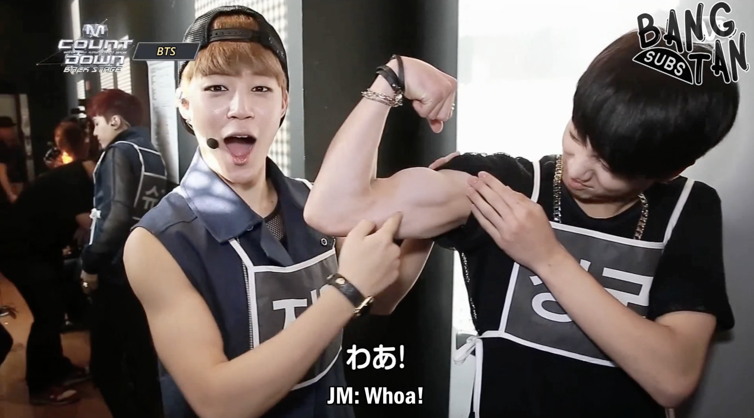 140919 M!Countdown Backstage