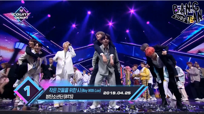 190425 M!Countdown - 1st Place