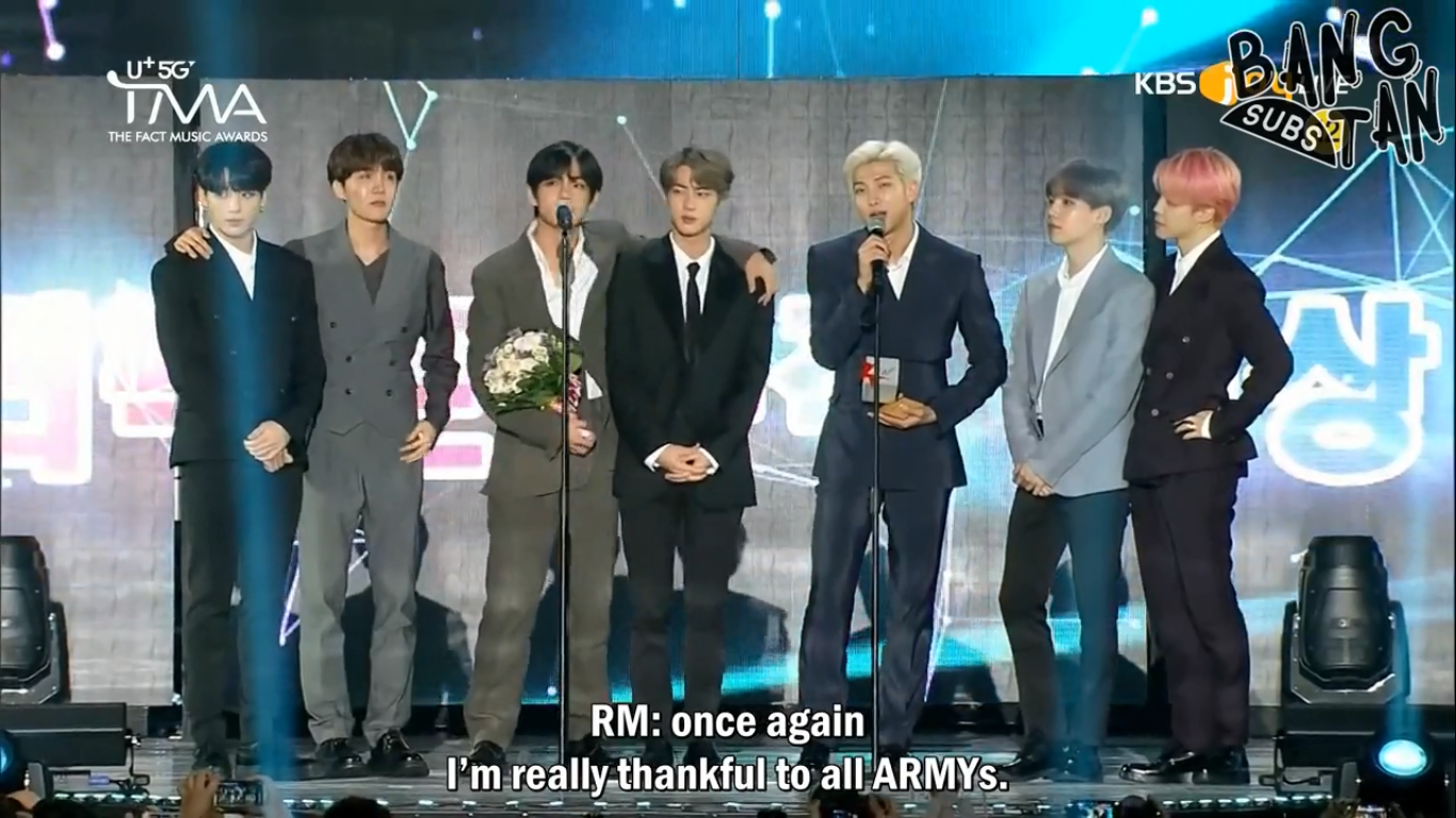 190424 The Fact Music Awards - Daesang