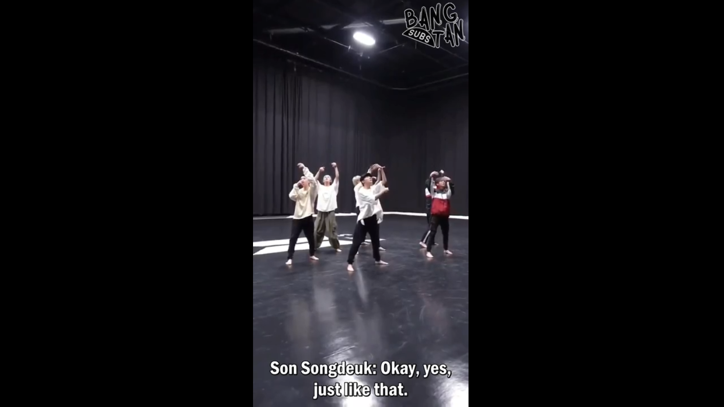200202 @bts.bighitofficial Instagram Stories - 200124, 'Black Swan' Dance Practice