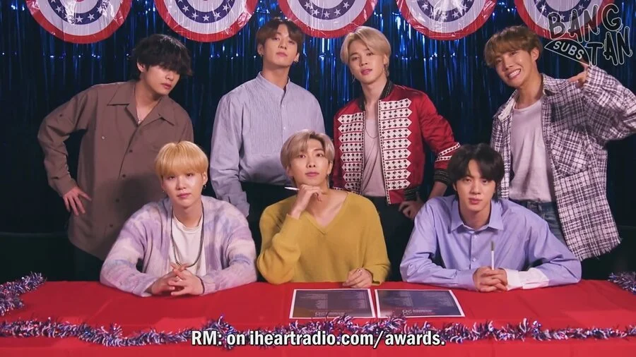 200206 BTS Takes "The Booth" For The iHeartRadio Music Awards