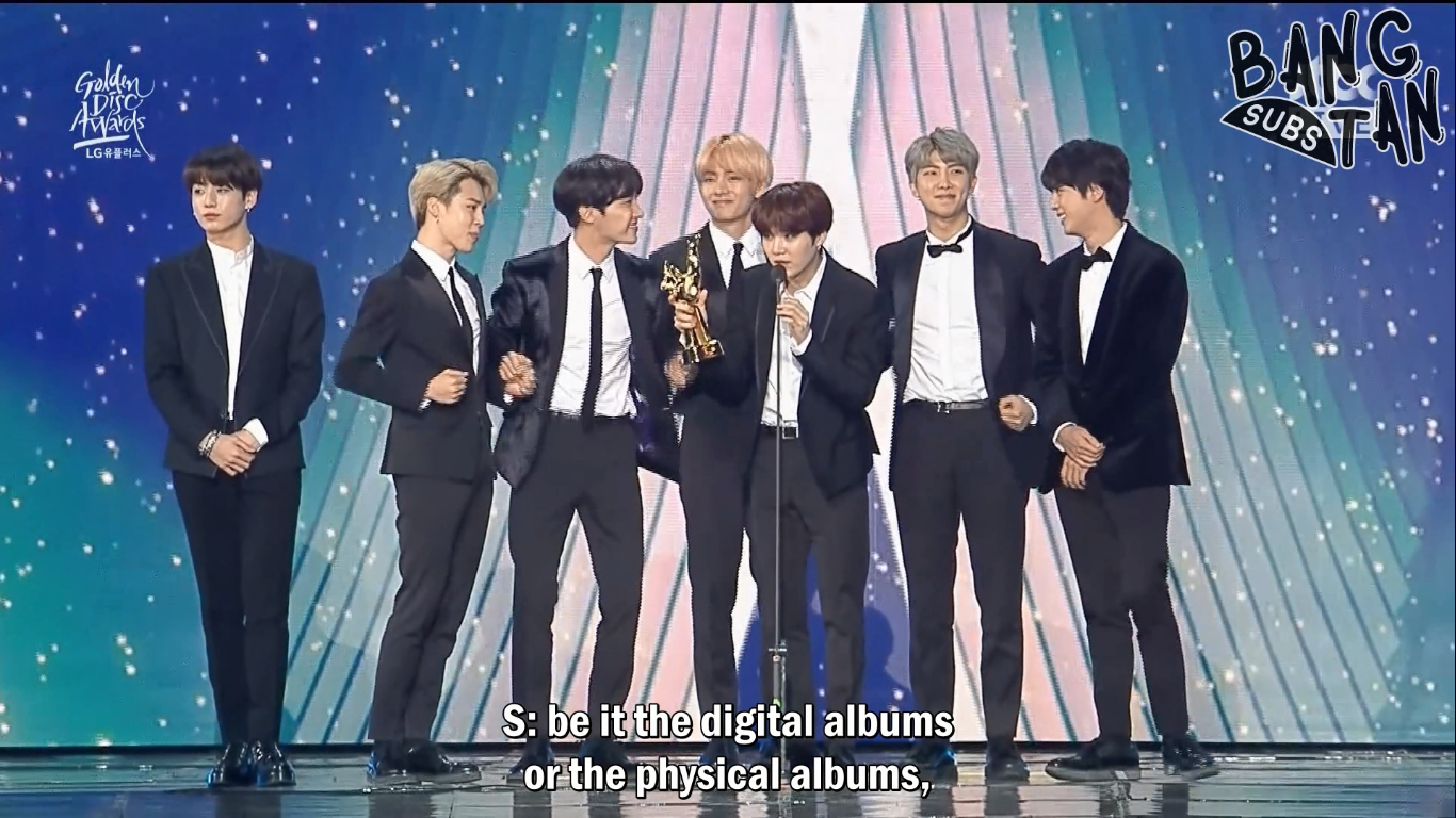 190105 Golden Disc Awards Day 1 - Digital Album Bonsang