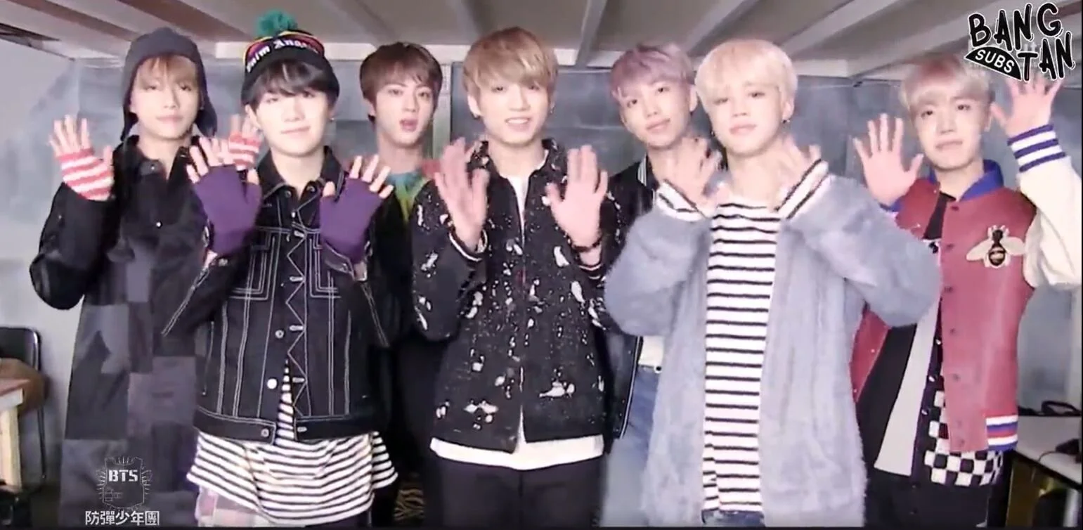 170227 BTS thank Taiwanese fans upon the release of their new album! ❤️❤️