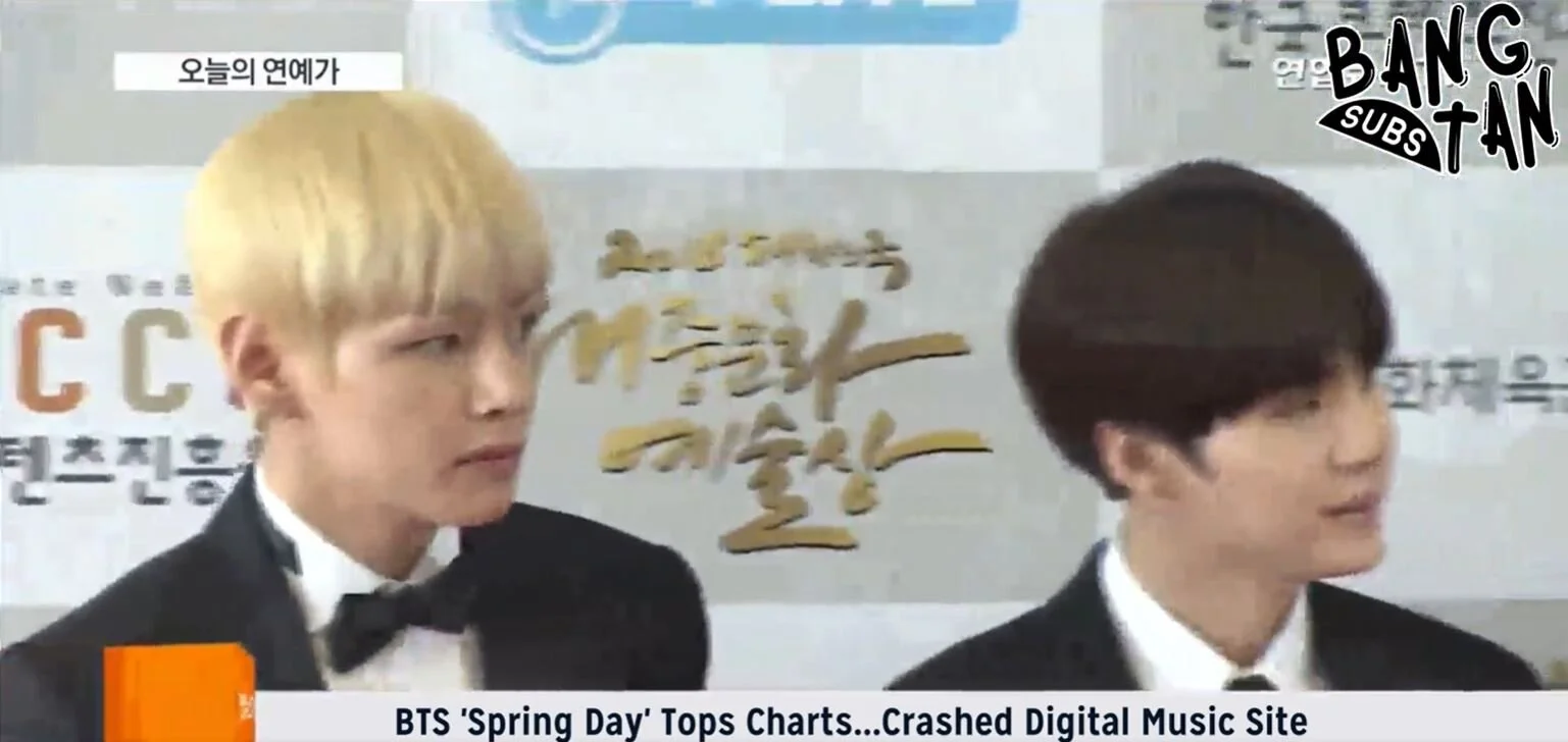 170213 Yonhap News TV, Today's Entertainment Scene - 'Spring Day' Tops Charts...Crashed Digital Music Site