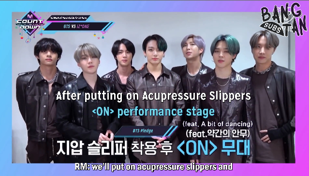 200305 M!Countdown - '1st place pledge' 1st week of March, BTS VS IZ*ONE, what will their pledge be?