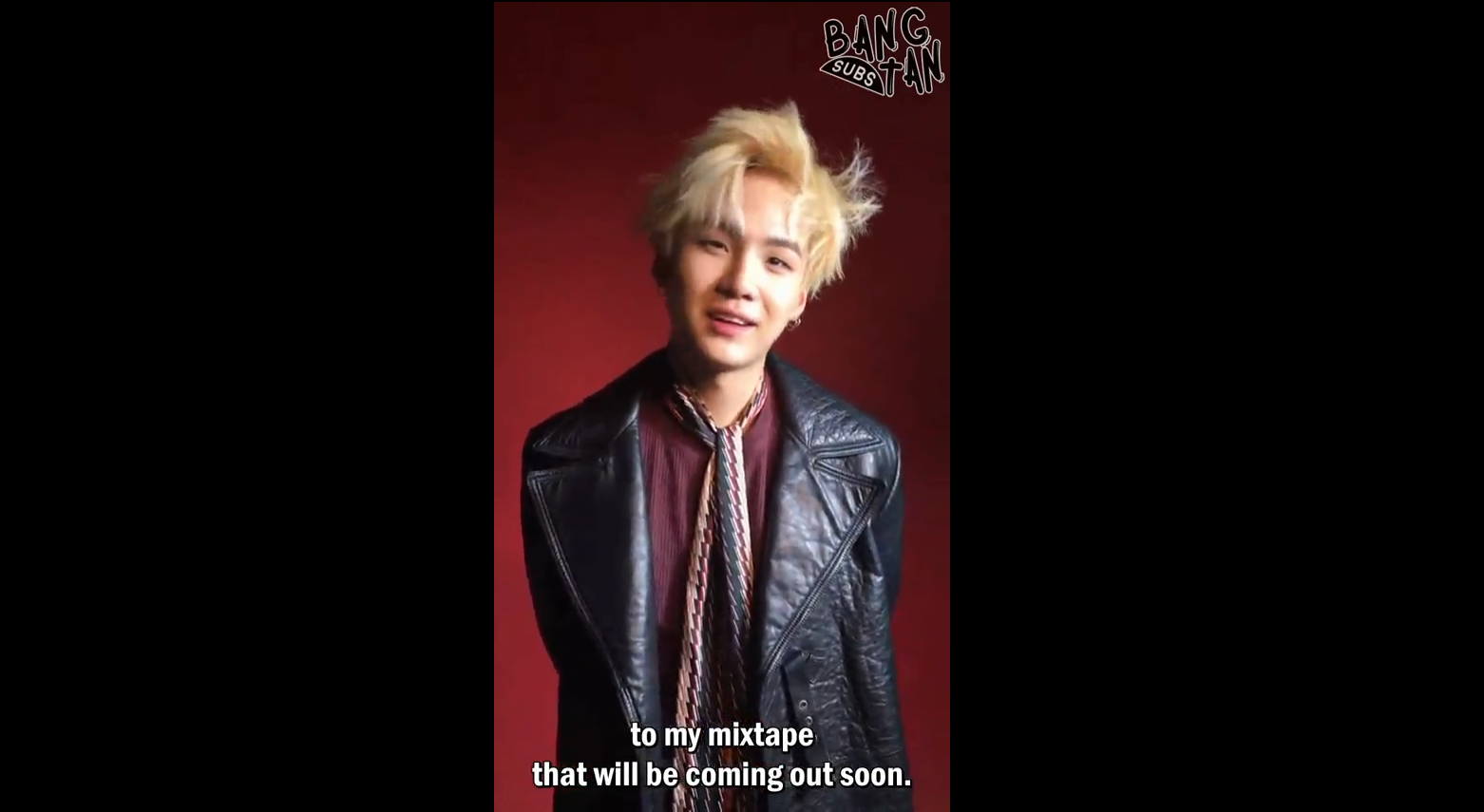 160811 Marie Claire: "We met BTS' Suga! His mixtape, coming soon!"