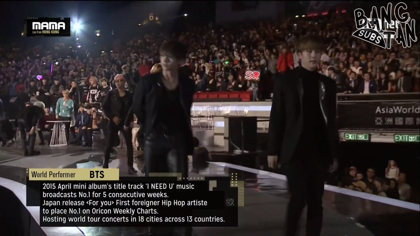 151202 MAMA - World Performer Award