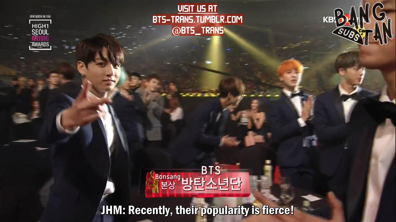 160114 Seoul Music Awards - Bonsang