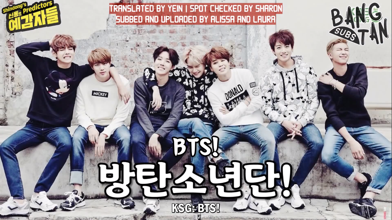 170614 Episode 7-2 Hot Clip! Kim Sun-geun! Took a picture with global big time idols BTS but... [Shindong’s predictors]