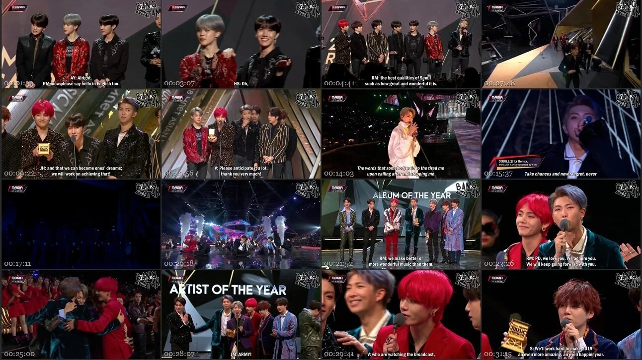 181215 2018 MAMA in HONG KONG - All Moments