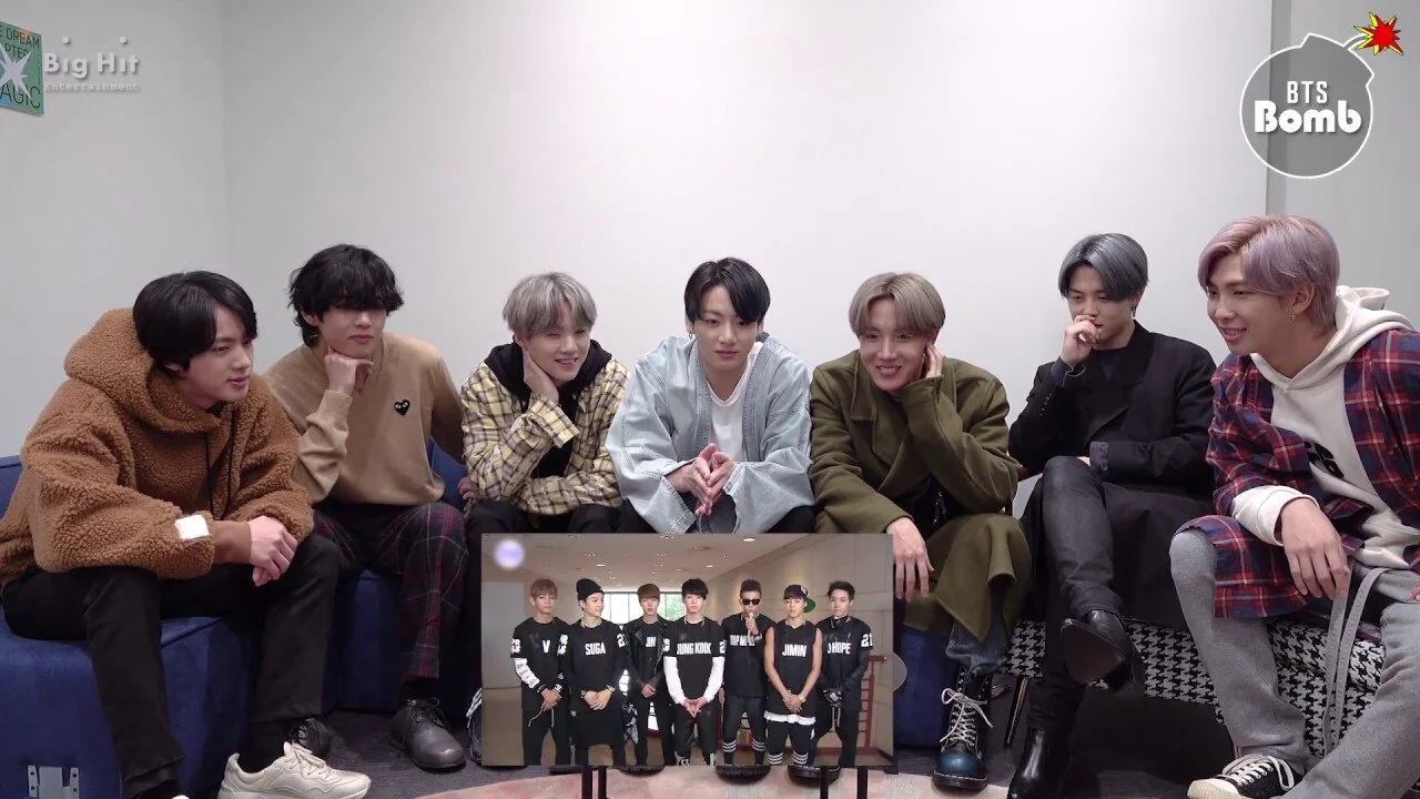 200303 [BANGTAN BOMB] BTS reacts to BTS debut+5 Days
