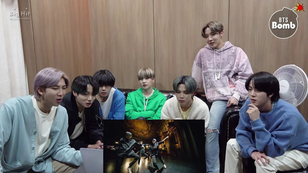 200317 [BANGTAN BOMB] BTS ‘Black Swan’ MV reaction