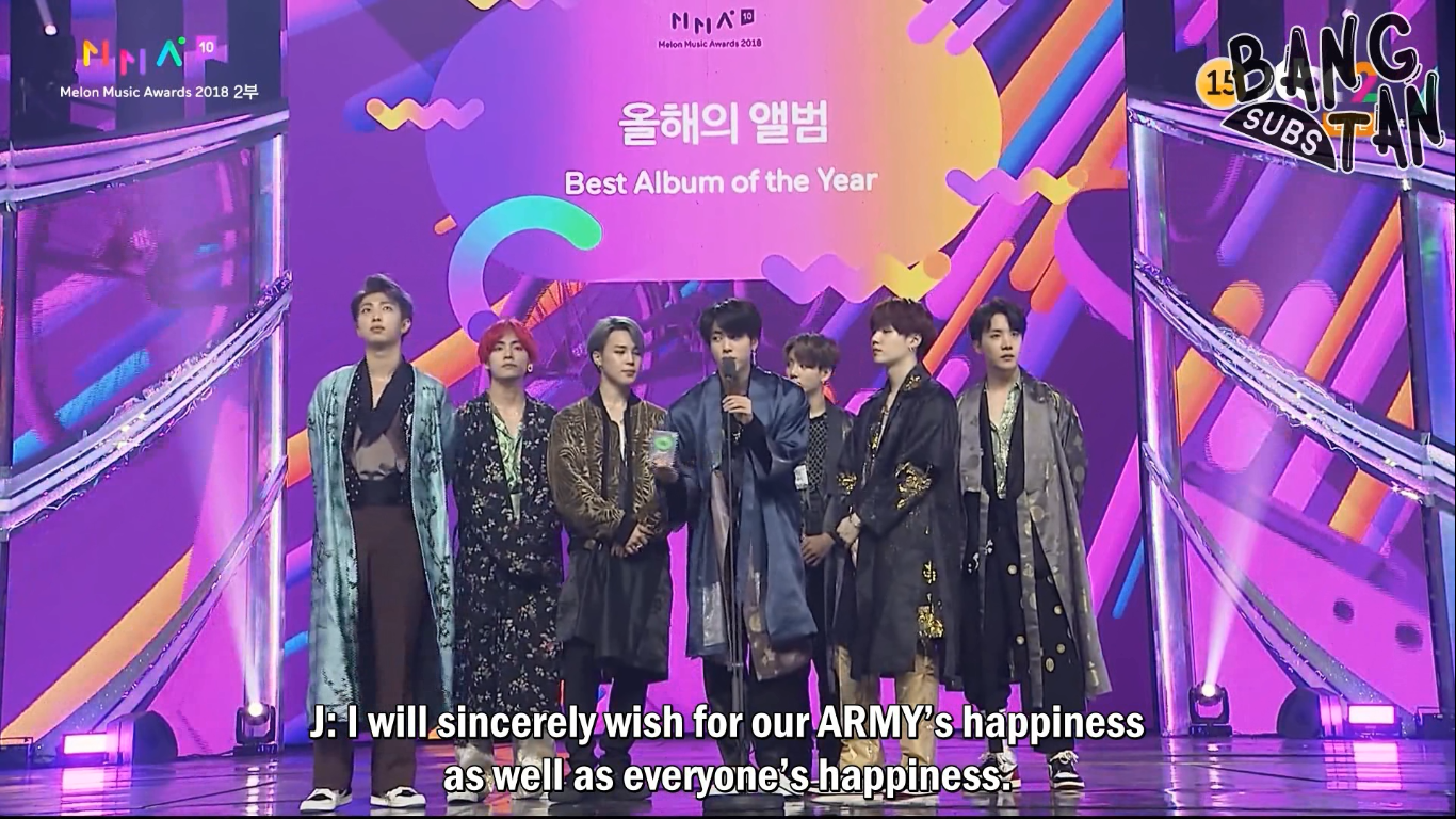 181201 Melon Music Awards - Daesang for Best Album of the Year
