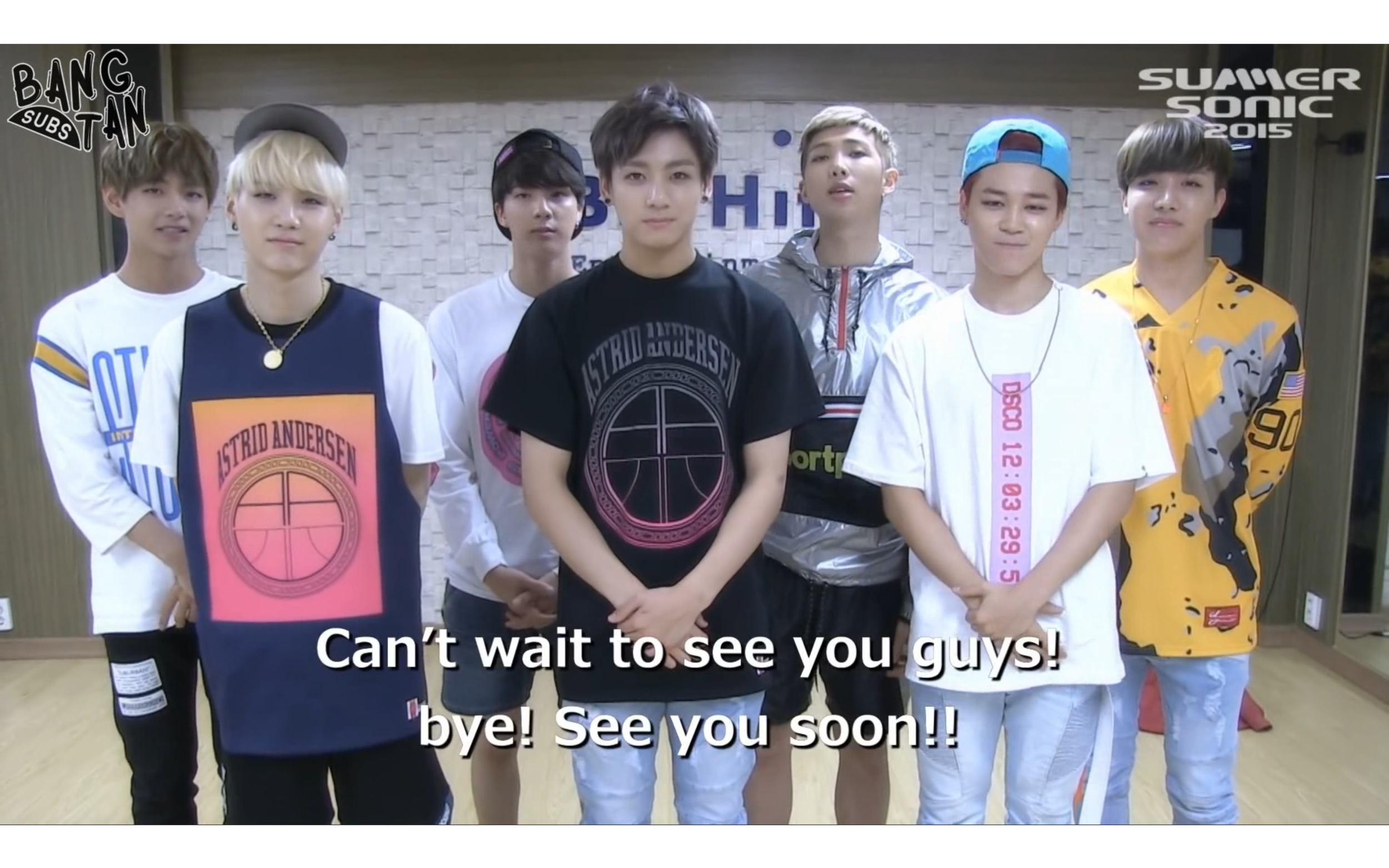 150716 Message for Summer Sonic 2015