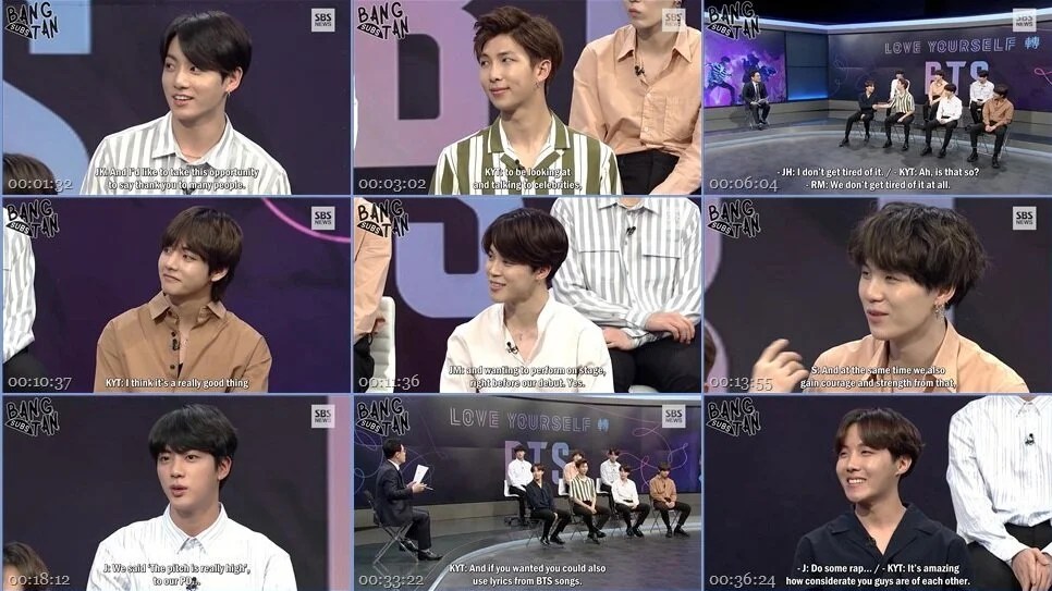 180604 SBS 8 O'Clock News - Full Unreleased 40-minute Interview