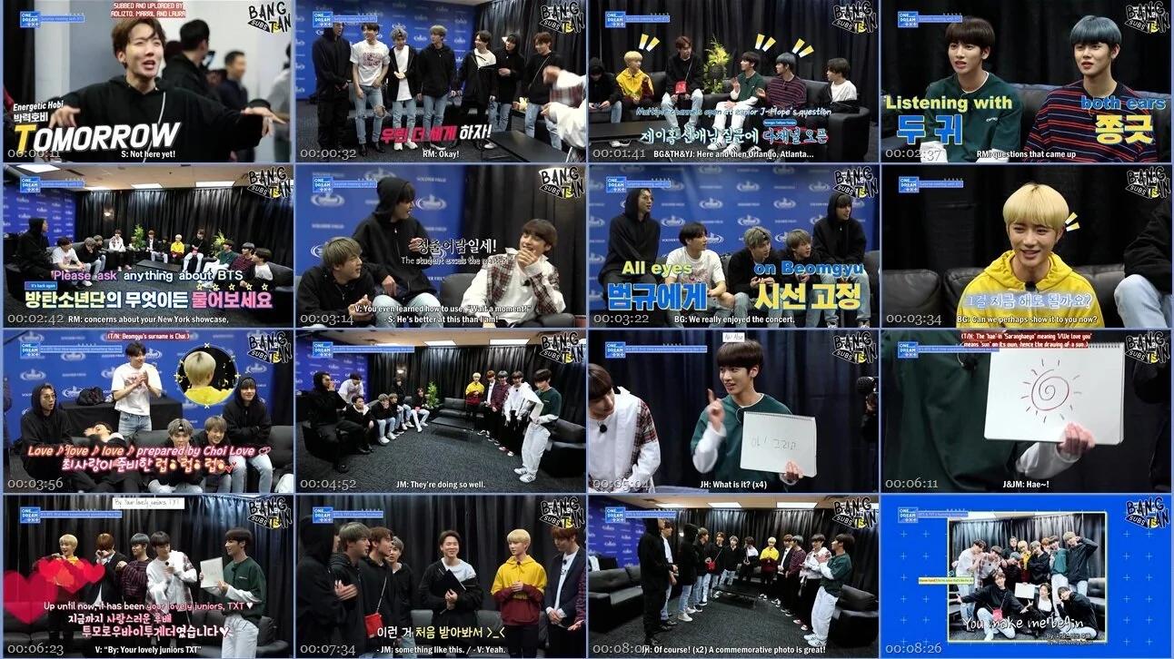190718 ONE DREAM.TXT Ep.04 - BTS Cut
