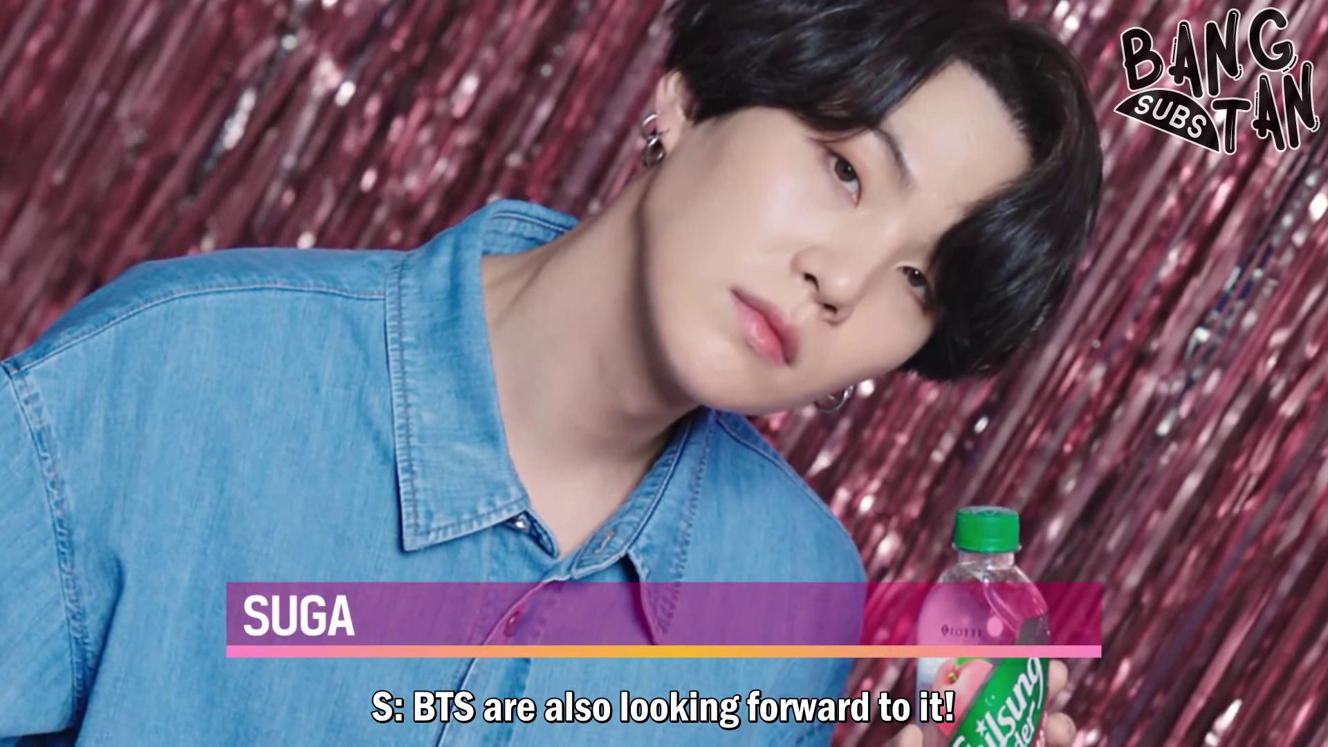 200709 Chilsung Cider X BTS - SUGA Making + Main Commercial
