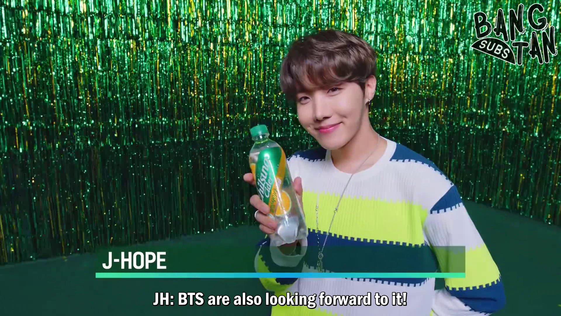 200712 Chilsung Cider X BTS - J-Hope Making + Main Commercial