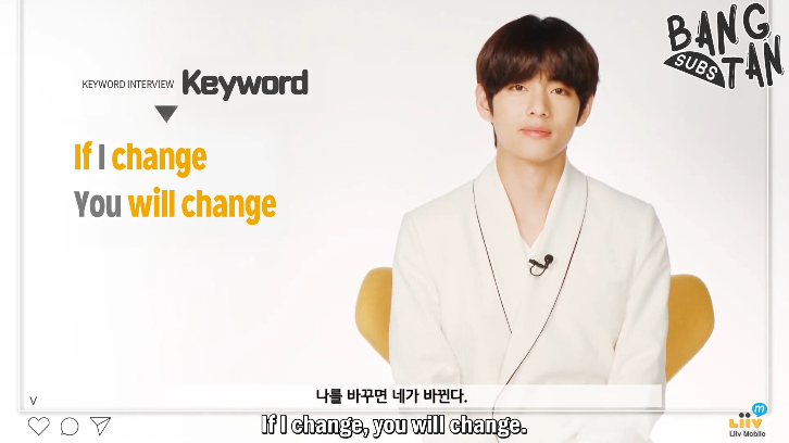 200706 Liiv M X BTS - Keyword Interview 'V' by KB Kookmin Bank