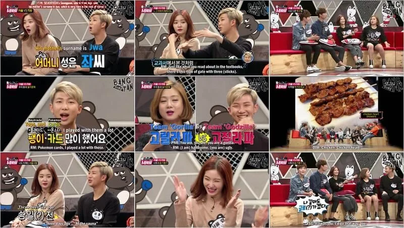 151016 World Changing Quiz Show - Rap Monster Cuts