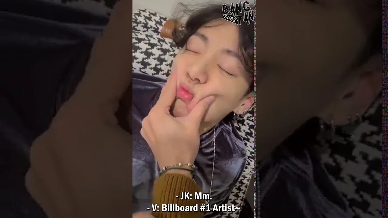 200901 V's Twitter Video for Jungkook's Birthday