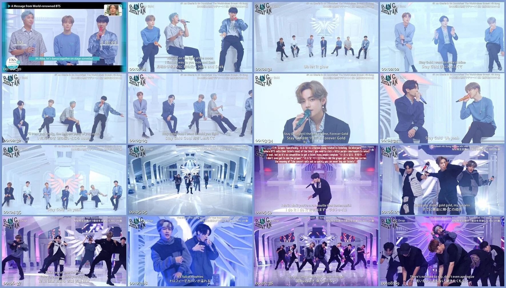 200826 2020 FNS Music Festival - STAY GOLD &amp; MIC DROP