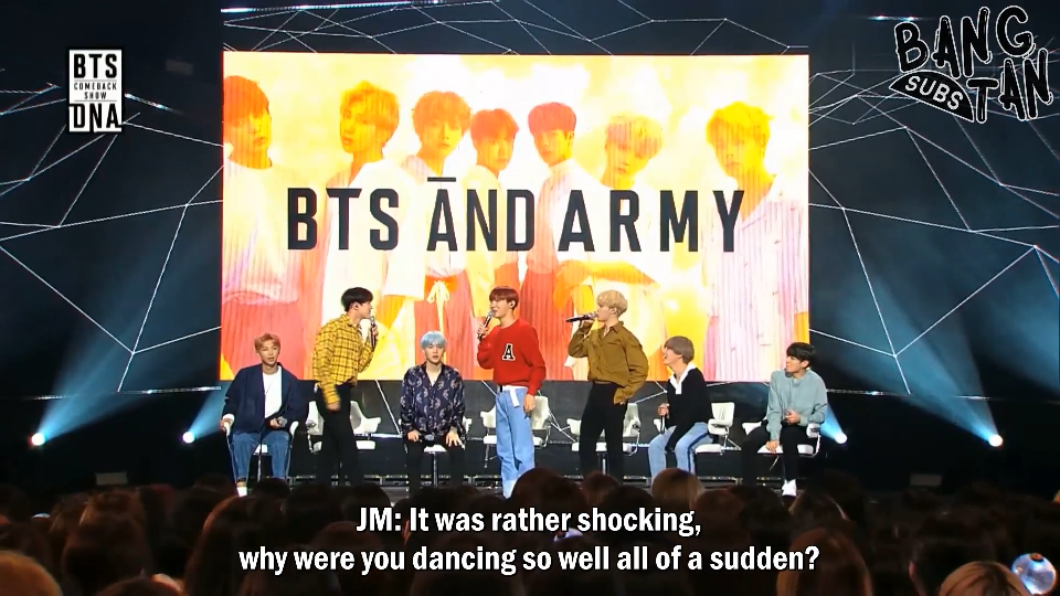 170921 COMEBACK SHOW - DNA 100-second Interview