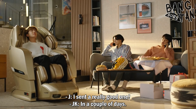200901 BODYFRIEND X BTS - TVCF #8 How to Convey Your Heart