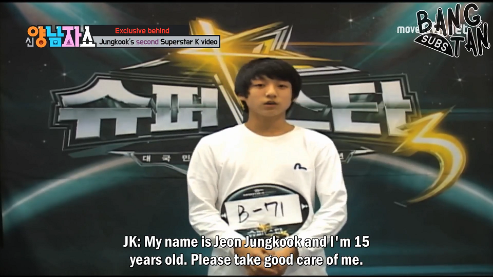 170224 [Exclusive Naver Behind] ★Special★ 2nd Video of Bangtan's Jungkook's Superstar K Audition
