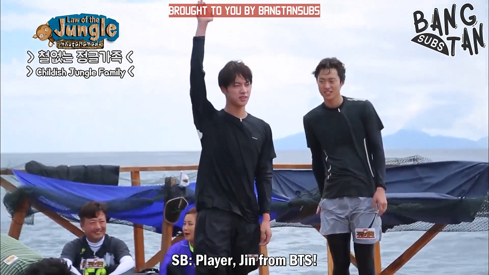 170113 Law of the Jungle [Pre-release] Jin and Gong Myung’s Diving