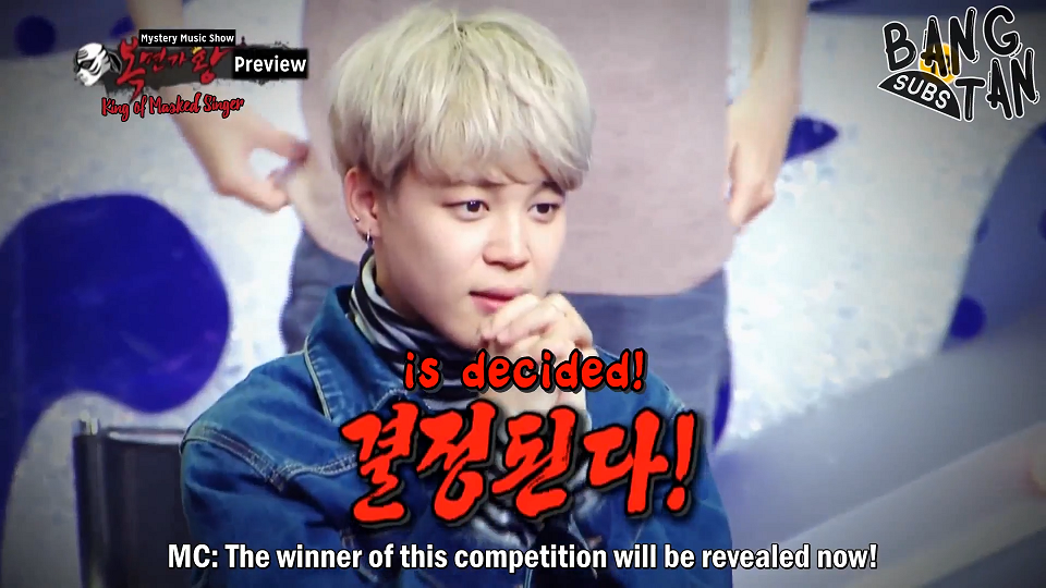 170104 King of Masked Singer [Episode 93 170108 Preview] Jimin