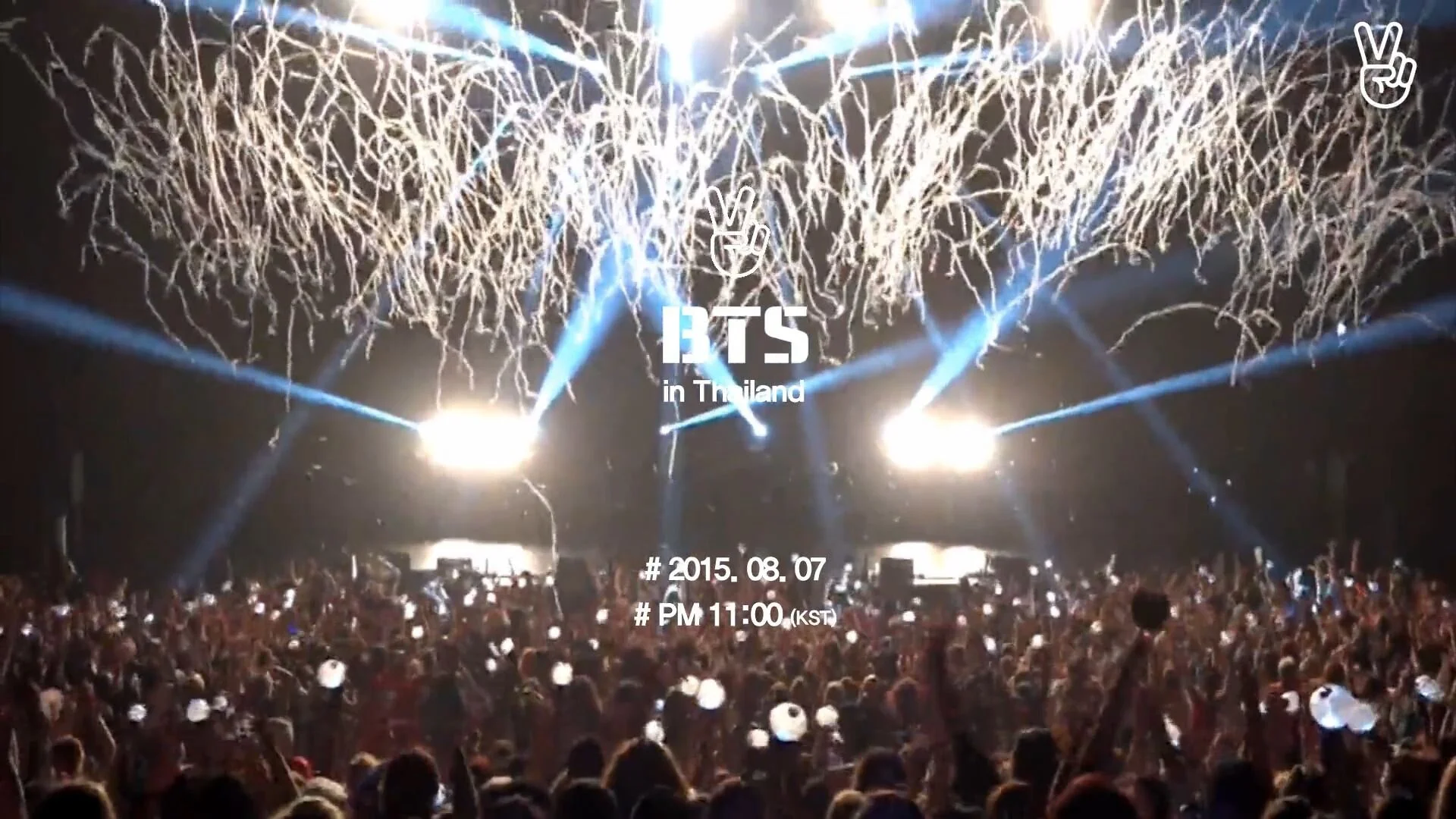 150804 [SPOT] BTS in Thailand with V preview