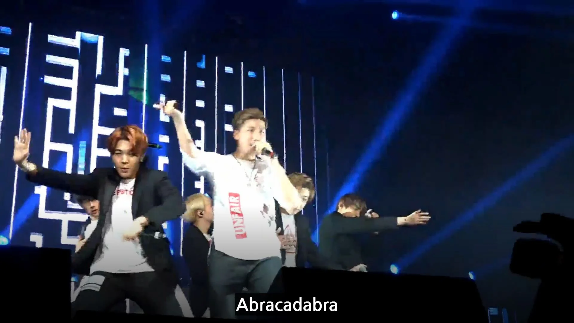 150802 [STAGE] BTS Brazil concert preview clip : Danger