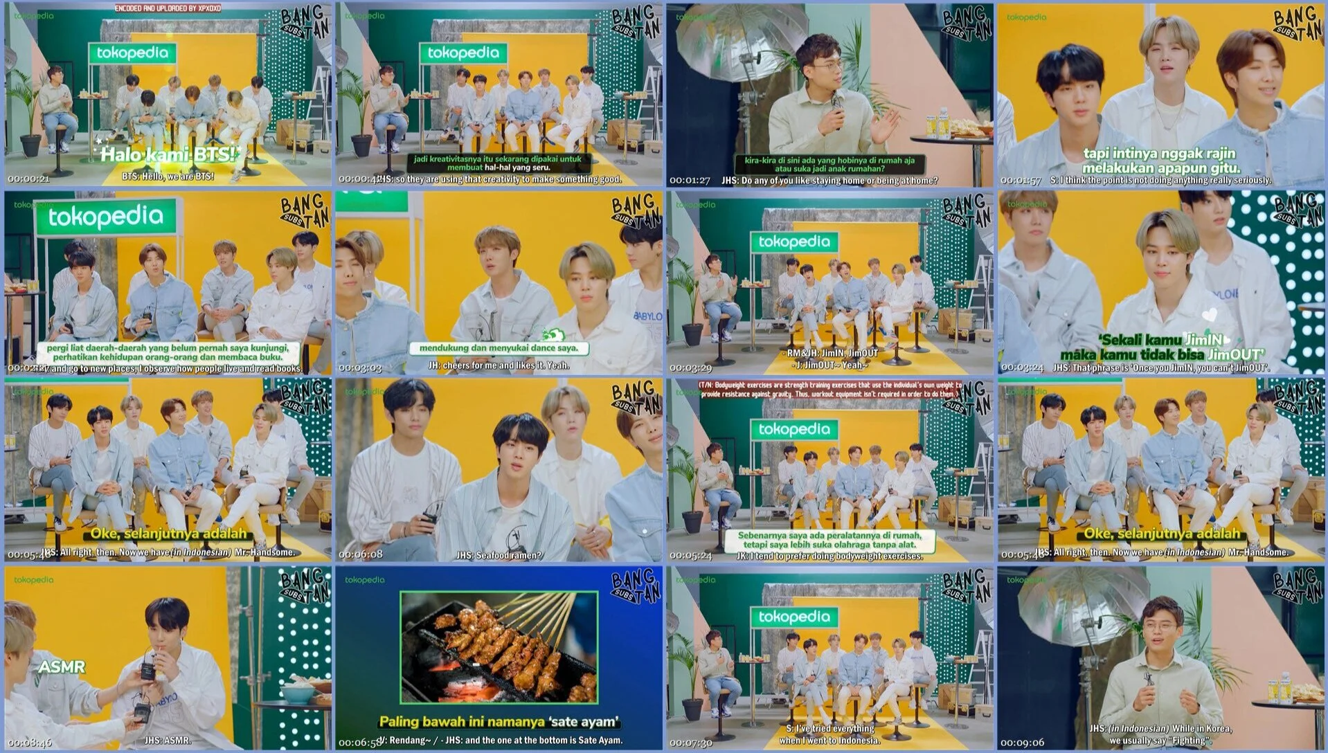 200729 TOKOPEDIA X BTS - Interview