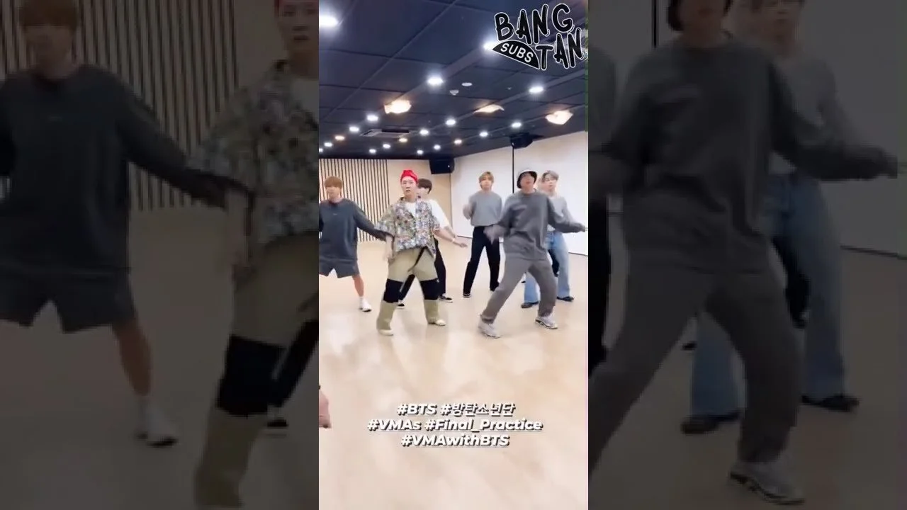 200901 @bts.bighitofficial Instagram Stories - VMA With BTS, Final Practice