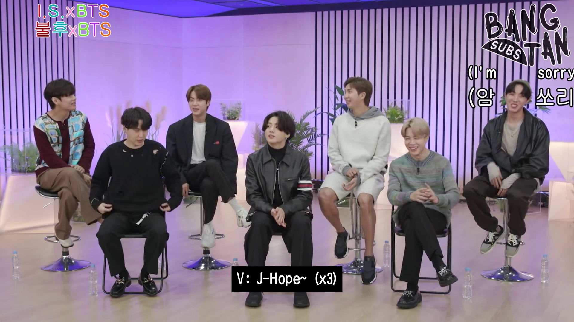 201113 Immortal Songs Pre-release - I.S.XBANGTAN World Class Idols ✨️ Preparing for Their Interview