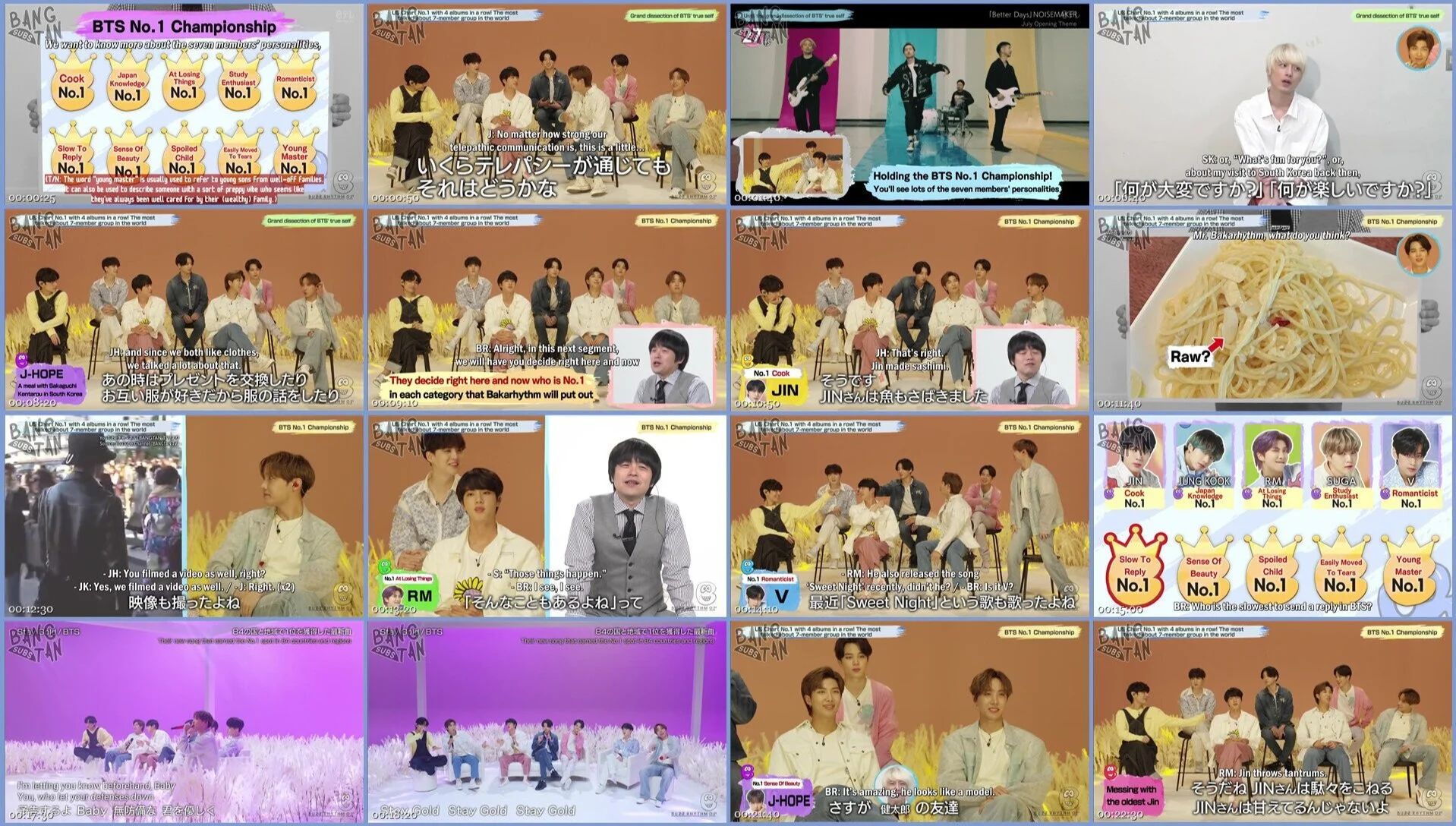 200718 Nippon TV BUZZ RHYTHM 02 - BTS Cut
