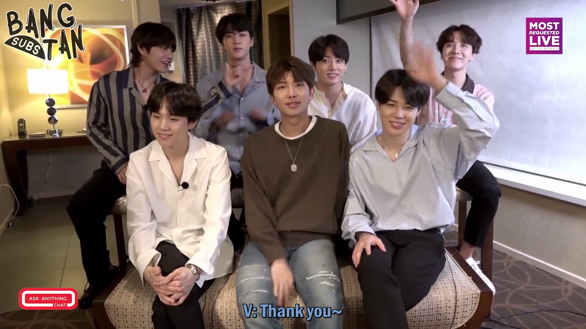 180527 iHeartRadio Most Requested Live - Ask Anything Chat