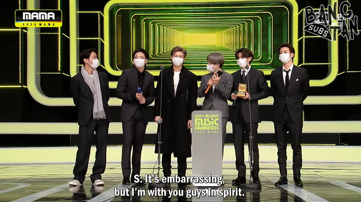 201206 MAMA - Daesang for Album of the Year with MAP OF THE SOUL : 7