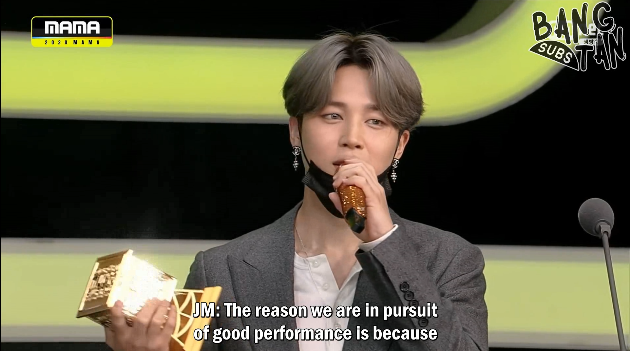 201206 MAMA - Best Dance Performance Male Group with Dynamite