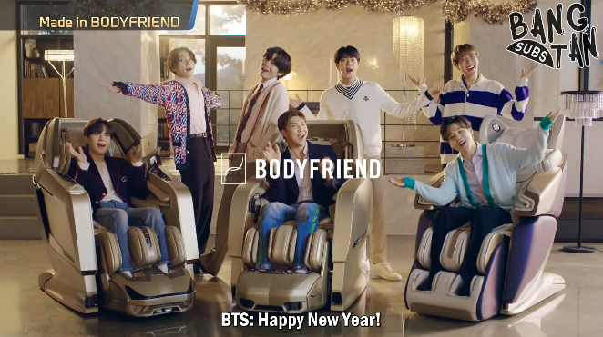201212 BODYFRIEND X BTS - TVCF ★Just Arrived! A nice and warm year-end message from BTS★